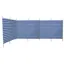 Blue Diamond 7 Pole Windbreak - Navy Stripe